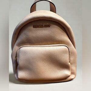 Michael Kors Erin Small Convertible Backpack – Pebbled Pink